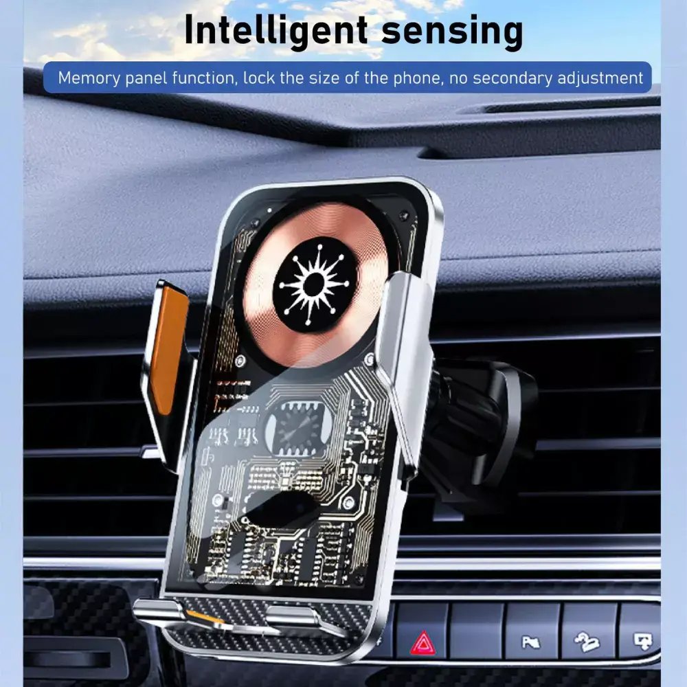 Car Phone Holder with Wireless Charger