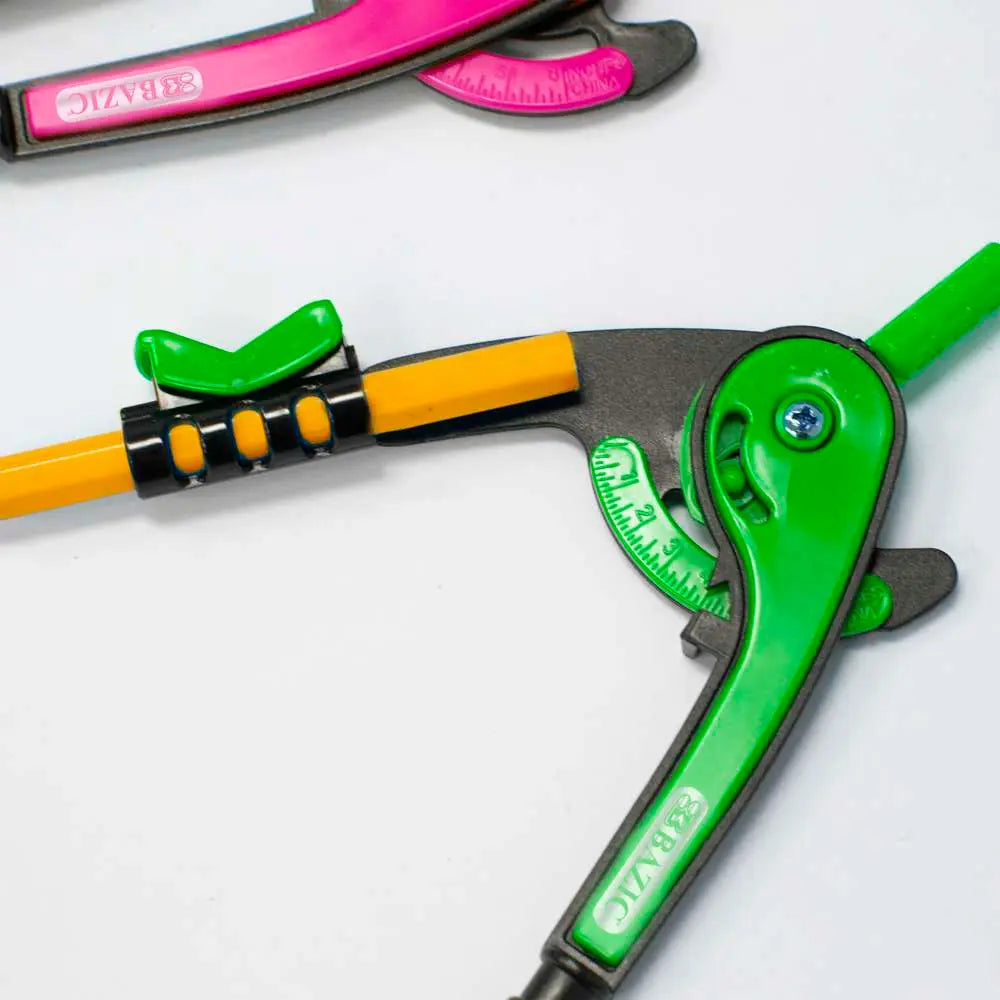 Scale-Arm Compass w/ #2 Wood Pencil – Random Color